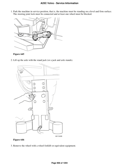 Volvo A25c Truck Service Repair Manual - Image 2
