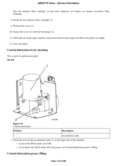 Volvo ABG5770 Power Transmission Service Manual - Image 3