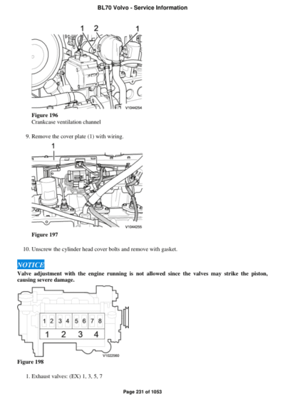 Volvo BL70 Backhoe Loader Workshop Repair Manual - Image 2