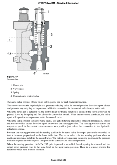 Volvo BM L70C Service Parts Manual - Image 2