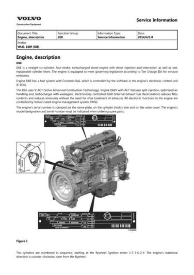 Volvo Ec240b FX Ec240bfx Excavator Repair Manual - Image 2