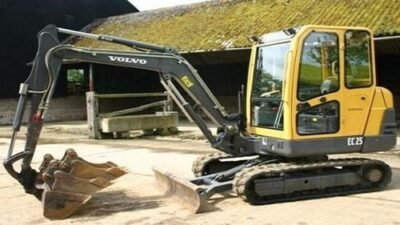 Volvo Ec25 Compact Excavator Service Parts PDF Manual