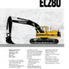 Volvo Ec280 Excavator Service Parts Manual