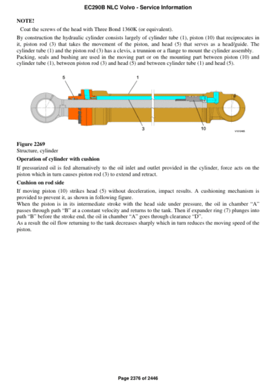 Volvo Ec290bnlc Excavator Repair Manual - Image 2