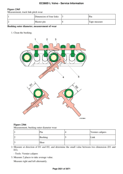 Volvo Ec380d L Ec380dl Excavator Power Transmission Repair Manual - Image 2