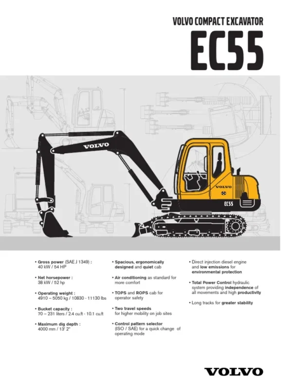 Volvo-Ec55-2-Compact-Excavator-Service-Parts-Catalog-Manual.webp Volvo Ec55-2 Compact Excavator Service Parts Catalog Manual