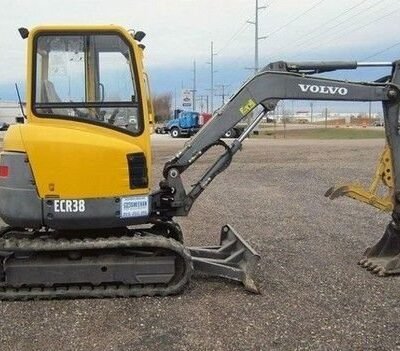 Volvo Ecr38 Compact Excavator Service Parts Pdf Manual