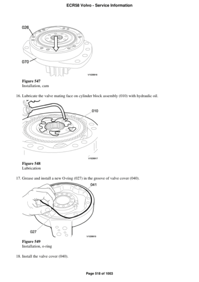 Volvo Ecr58d Excavator Workshop Repair Manual - Image 2