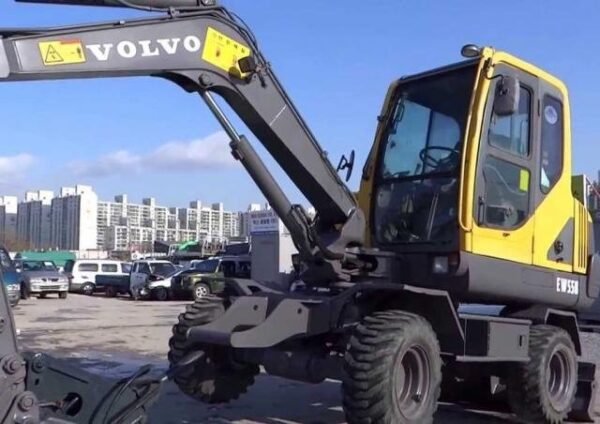 Volvo Ew55 Compact Excavator Catalog Manual Volvo Ew55 Compact Excavator Catalog Manual