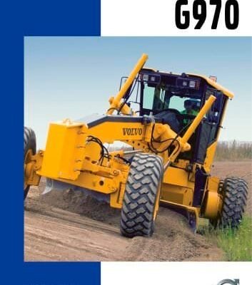 Volvo G970 Engine Grader Service Repair Manual