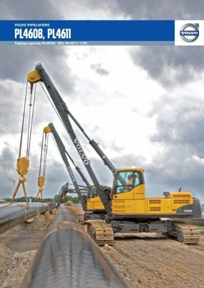 Volvo PL4611 Pipe layer Service Repair Manual