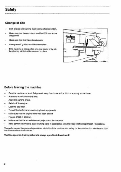 Volvo Zl402c Wheel Loader Service Parts Manual - Image 2