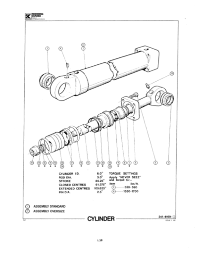 Hitachi UH 122 Attachments (SN 12531- & FH 17001 Boom) Parts Catalog Manual - Image 4