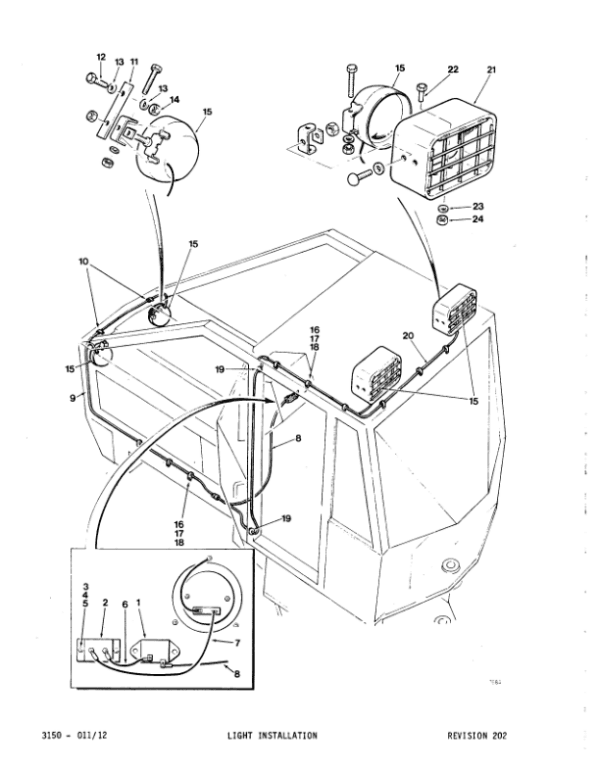 John Deere 230-F, 230 DSEXM, 230 DSEX Forwarders (SN 798001-798025) Parts Catalog Manual John Deere 230-F, 230 DSEXM, 230 DSEX Forwarders (SN 798001-798025) Parts Catalog Manual - Image 3