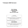 John Deere 2628 Tracked Feller Bunchers Parts Catalog Manual