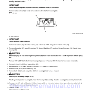 Hitachi ZX85US-6 Excavator Service Repair Manual - Image 4