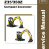 Gehl Z27, Z35, Mustang 270Z, 350Z Excavator Repair Manual