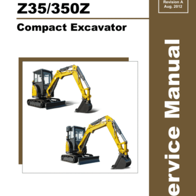 Gehl Z27, Z35, Mustang 270Z, 350Z Excavator Repair Manual