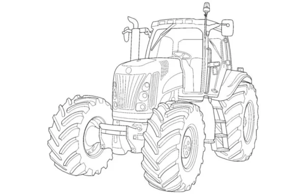 New Holland T8030 T8040 Tractor Repair Manual