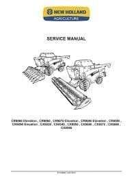 New Holland CX8090 Combine Illustrated Parts Manual