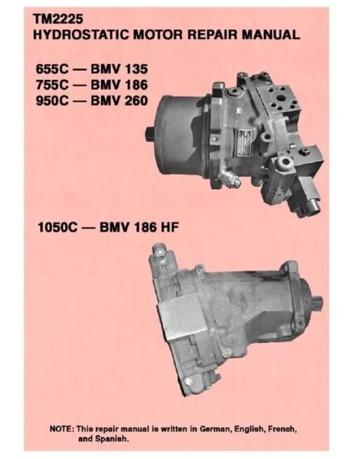 John Deere 655C, 755C, 655C Series II, 755C Series II Crawler Service Manual