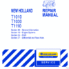 New Holland T1010 T1030 T1110 Tractor Service Manual
