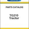 New Holland Tg210 Tractor Illustrated Parts Manual