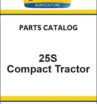 Cart New Holland Workmaster 25s Tier 4b Compact Tractor Operators Manual