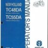 New Holland Tc48da Tc55da Tractor Parts Manual
