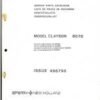 New Holland 8070 Combine Spare Parts Catalogue Manual