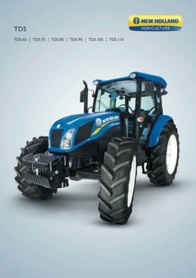 NEW HOLLAND TD5.65 TD5.75 TD5.85 TD5.95 TD5.105 TD5.115 TRACTOR SERVICE MANUAL - Image 2