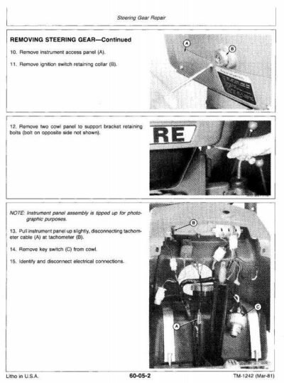 John Deere 650 Tractor Technical Service Manual - Image 3