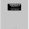 John Deere 8100 8400 Tractors Diagnosis Service Manual