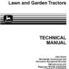 tm1582-1.jpg John Deere GT242 GT262 GT275 Lawn Garden Tractors Technical Manual