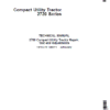 1-15 John Deere 2720 Compact Utility Tractor Repair Technical Manual (S.N 106005-)