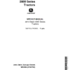 1-58 John Deere 2010 Row-Crop, RC Utility, Hi-Crop Tractor Technical Manual