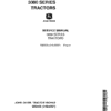 John Deere 3010, 3020 Tractors Technical Manual (SM2038 & SM2041)