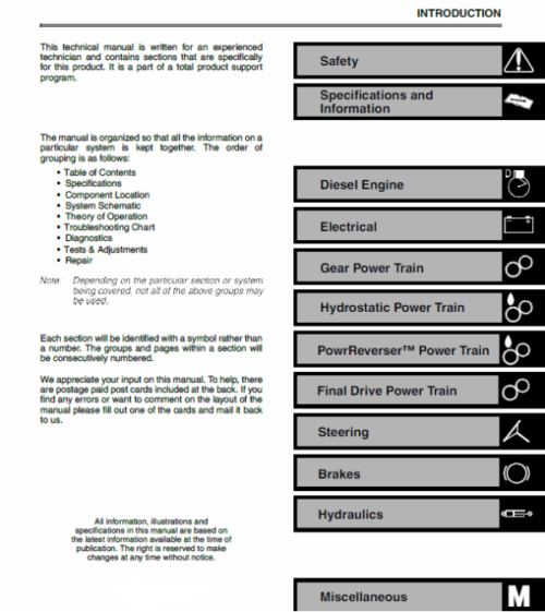 John Deere 4500, 4600 and 4700 Tractor Repair Technical Manual Download