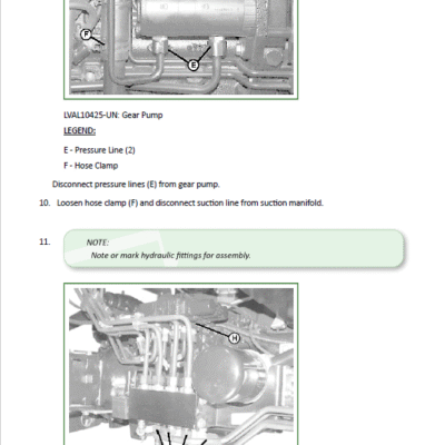 John Deere 4520, 4720 Compact Utility Tractors Technical Manual