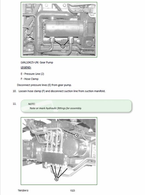 John Deere 4520, 4720 Compact Utility Tractors Technical Manual