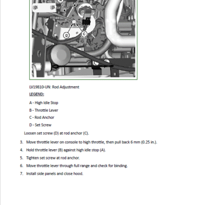 John Deere 4044M Compact Utility Tractors Technical Manual
