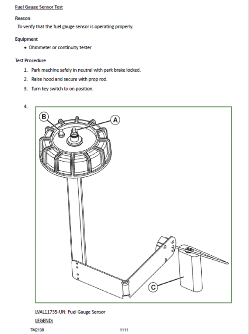John Deere 3120, 3320, 3520, 3720 Compact Utility Tractors Technical Manual