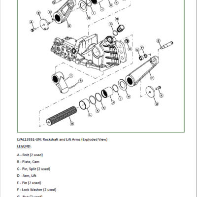 John Deere 3320, 3520, 3720 Compact Utility Tractors Repair Manual