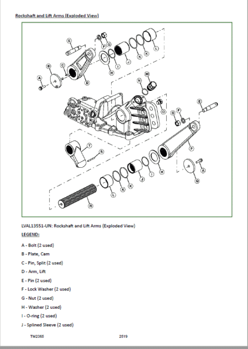 John Deere 3320, 3520, 3720 Compact Utility Tractors Repair Manual