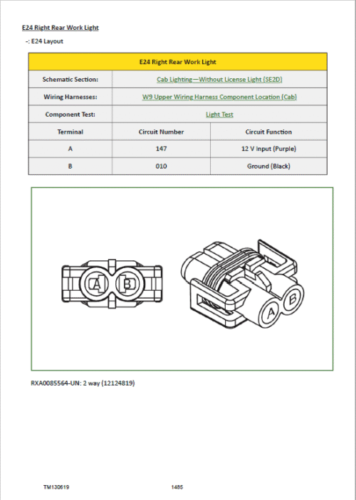John Deere 3033R, 3038R, 3039R, 3045R, 3046R Compact Utility Tractors Technical Manual