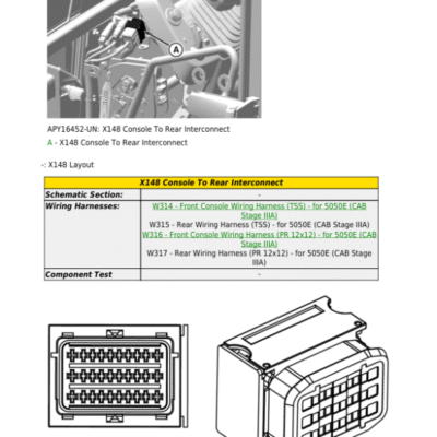 John Deere 5050E (Stage IIIA), 5050E, 5058E, 5067E, 5075E (Stage IIIB, Stage V) Tractors Repair Manual (045554-)