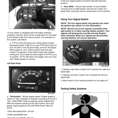 John Deere 2305 Compact Tractor Repair Technical Manual (TM2289)