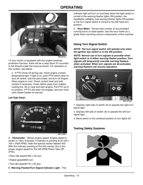 John Deere 2305 Compact Tractor Repair Technical Manual (TM2289)