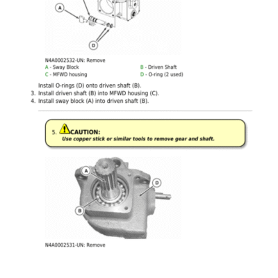 John Deere 5055B 700 704 Tractors Repair Manual