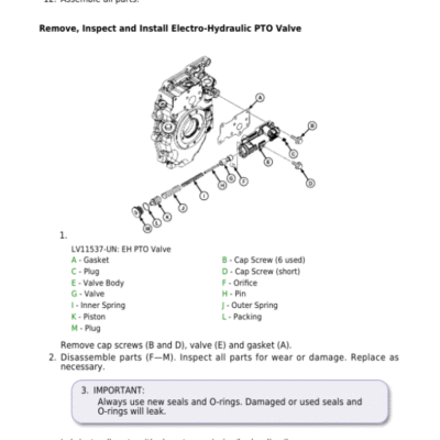 John Deere 5083E, 5093E, 5101E including Limited Models Manuals